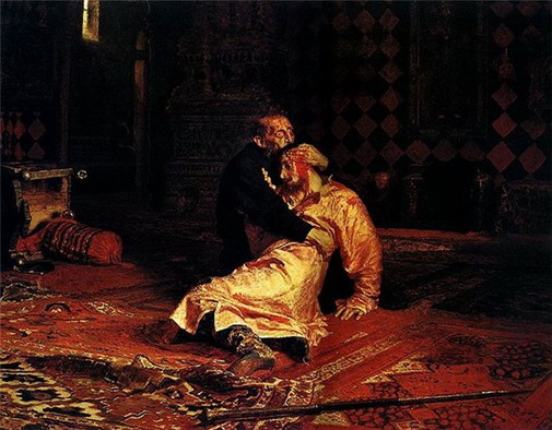 Иван Грозный убил своего сына